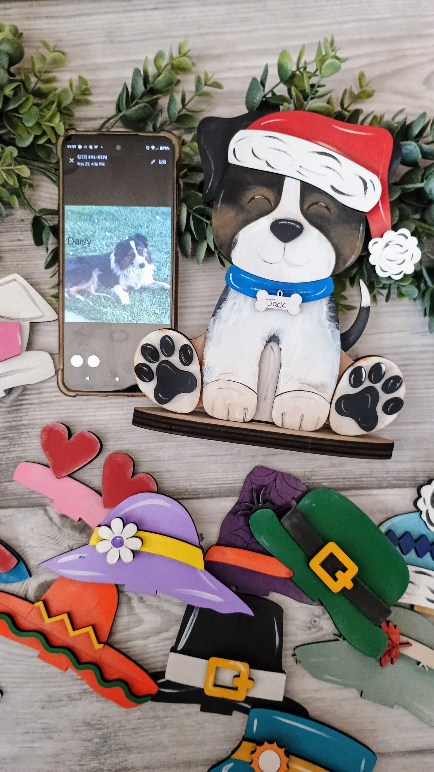 Interchangeable Hats! Adorable characters with adorable hats