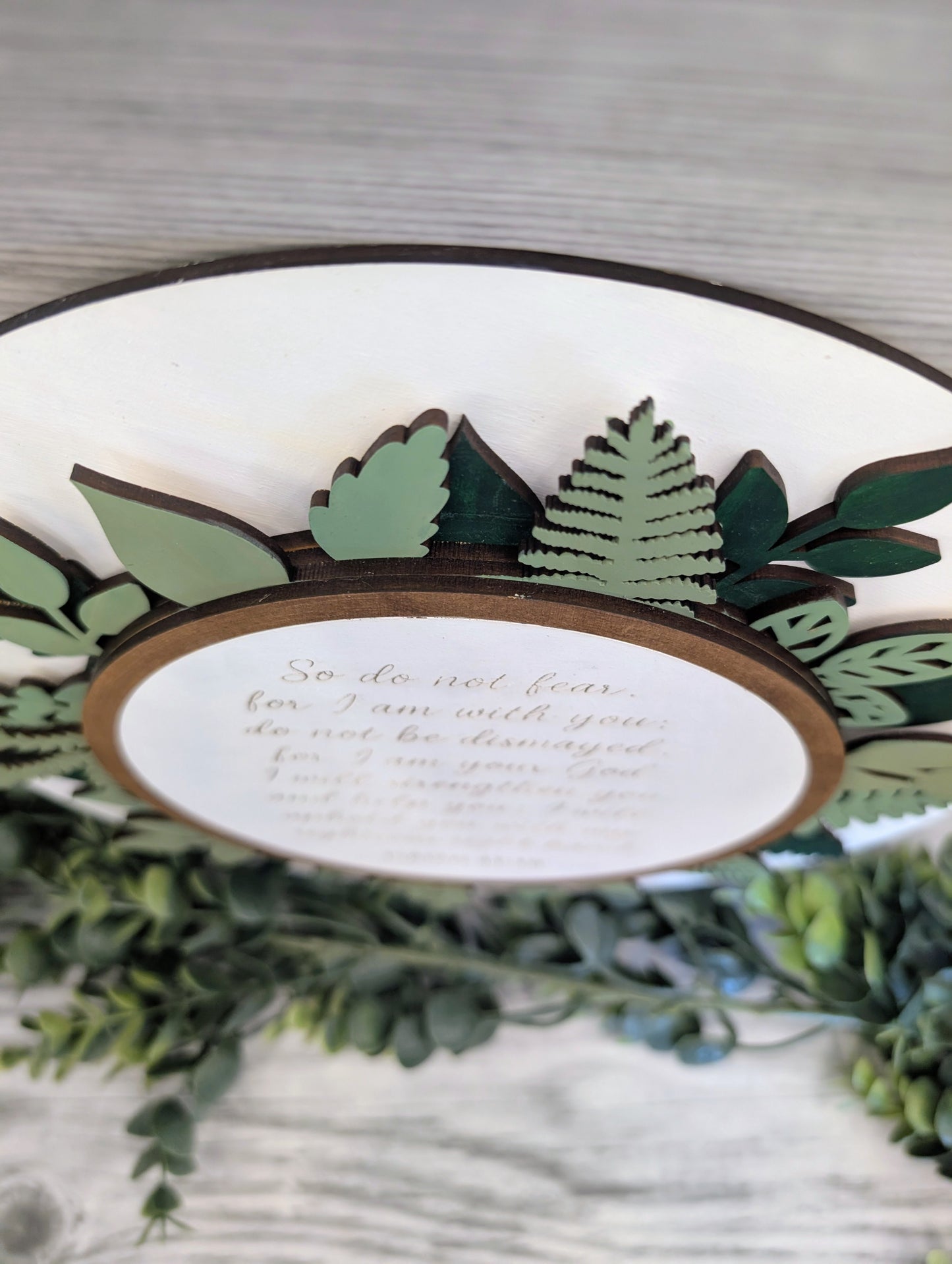 Personalized Scripture Verse Shelf Decor l Everyday Decor