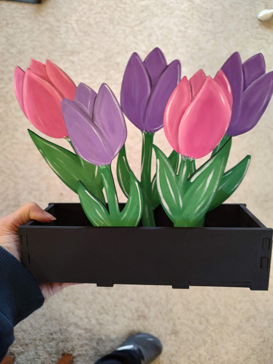 Personalized Mother's Day Tulip Box Gift