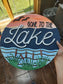 Gone to the Lake Summer Door/Wall Hanger