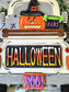 Halloween Insert for Interchangeable Truck and Cutting Board.