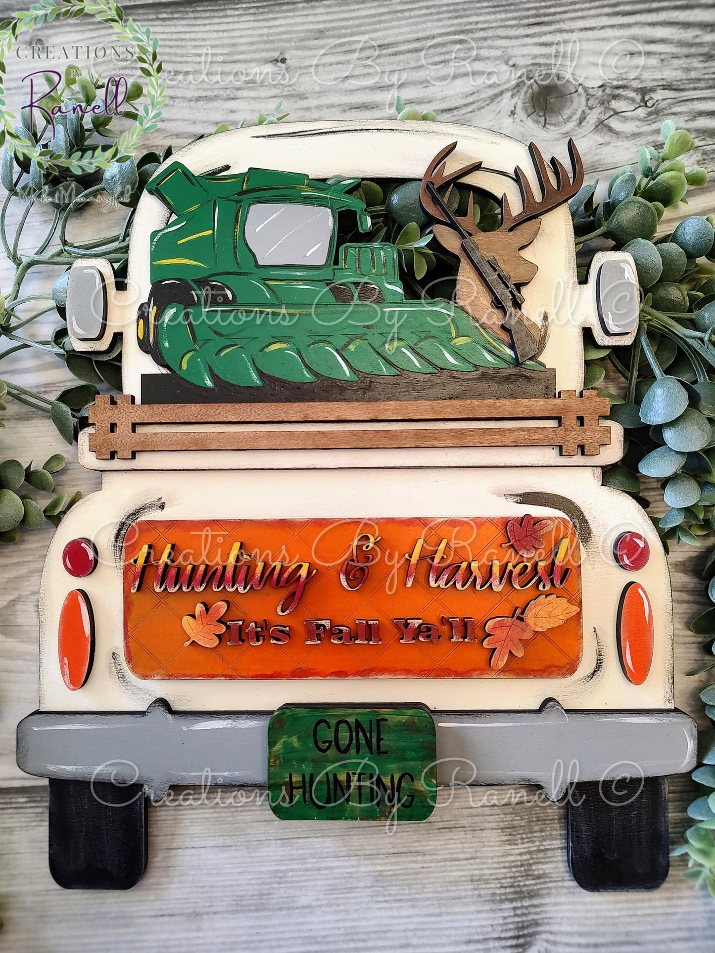 Hunting and Harvest Insert for Interchangeable Truck and Cutting Board