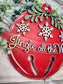 Jingle All the Way 3D Christmas Door Hanger/Wall Sign