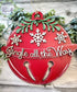 Jingle All the Way 3D Christmas Door Hanger/Wall Sign