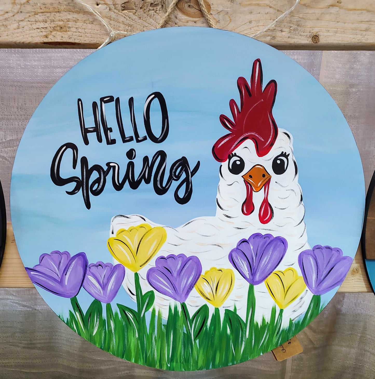 Hello Spring chicken