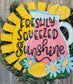 Freshley squeezed sunshine Summer Door Hanger