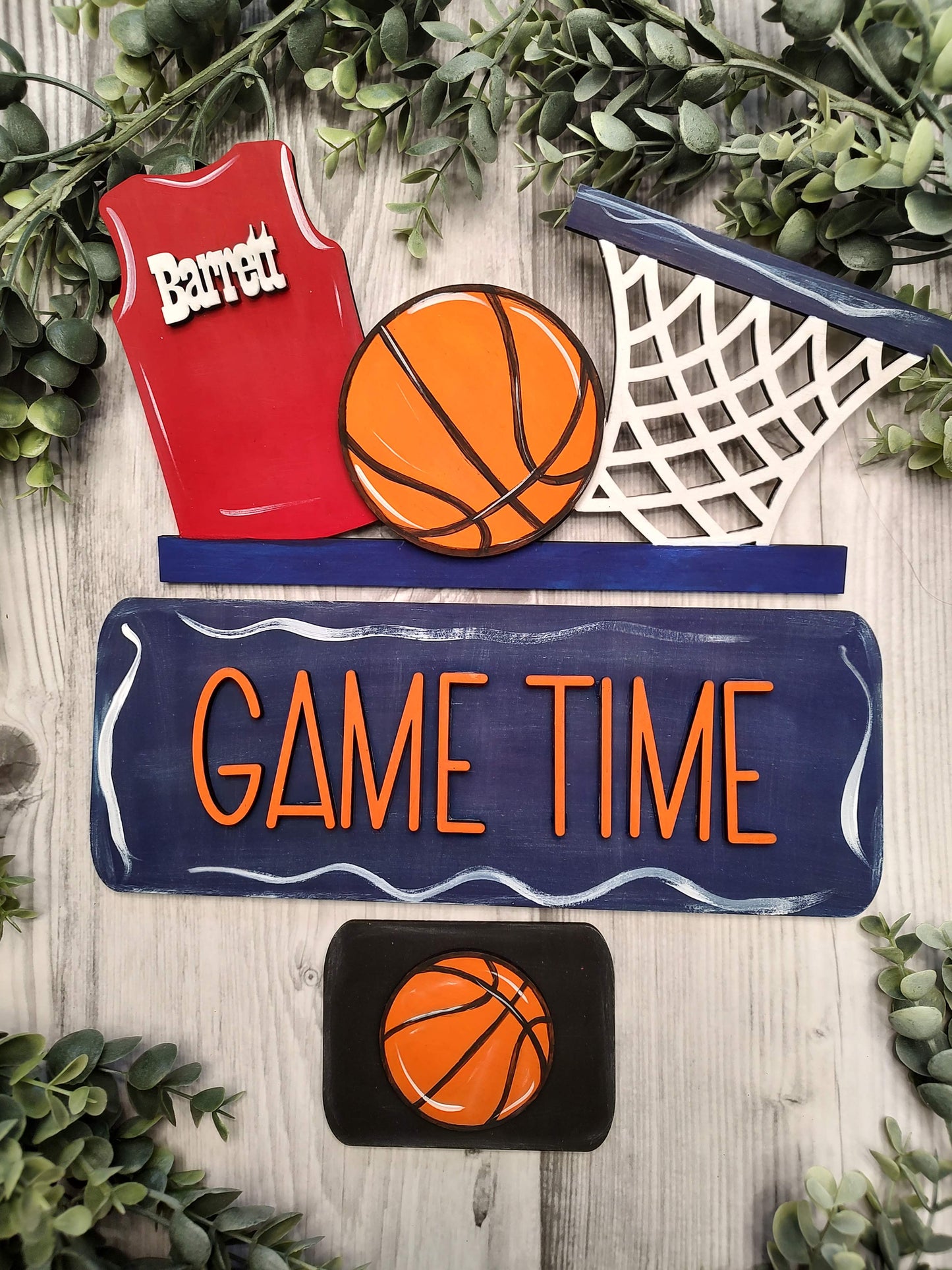 LARGE Basketball Truck Insert - Fits LARGE Famous Truck | Sports Decor