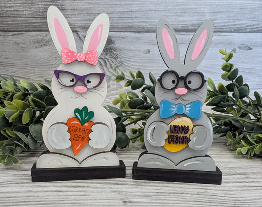 Tiny Bunny Easter Decor l Easter Spring Seasonal Decor