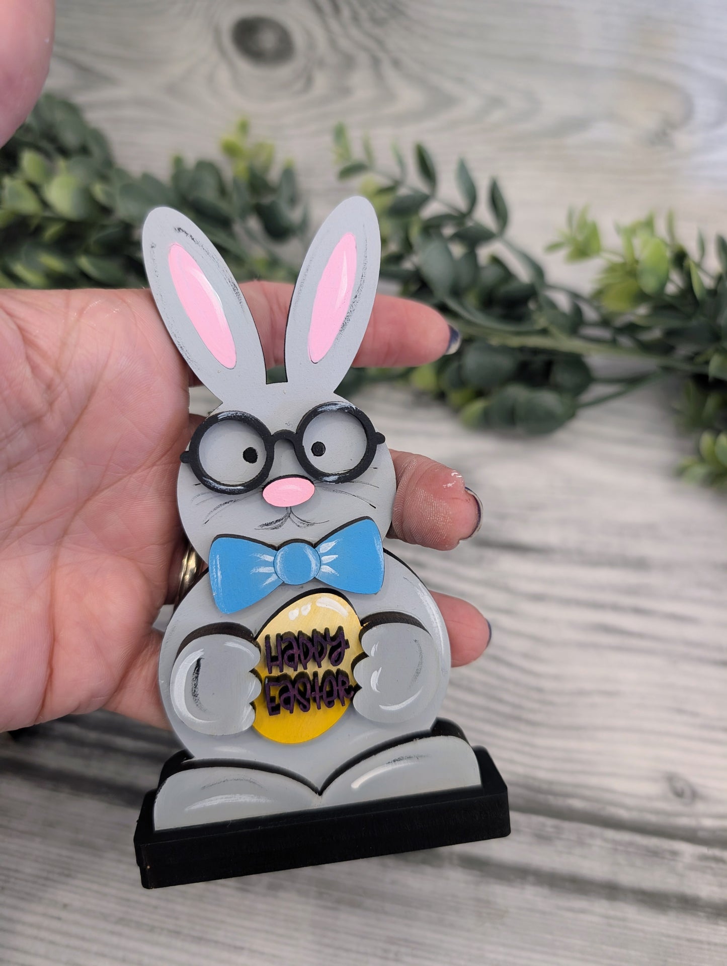 Tiny Bunny Easter Decor l Easter Spring Seasonal Decor