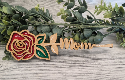 Rose for Mom- Mother's Day Gift l Everyday Decor