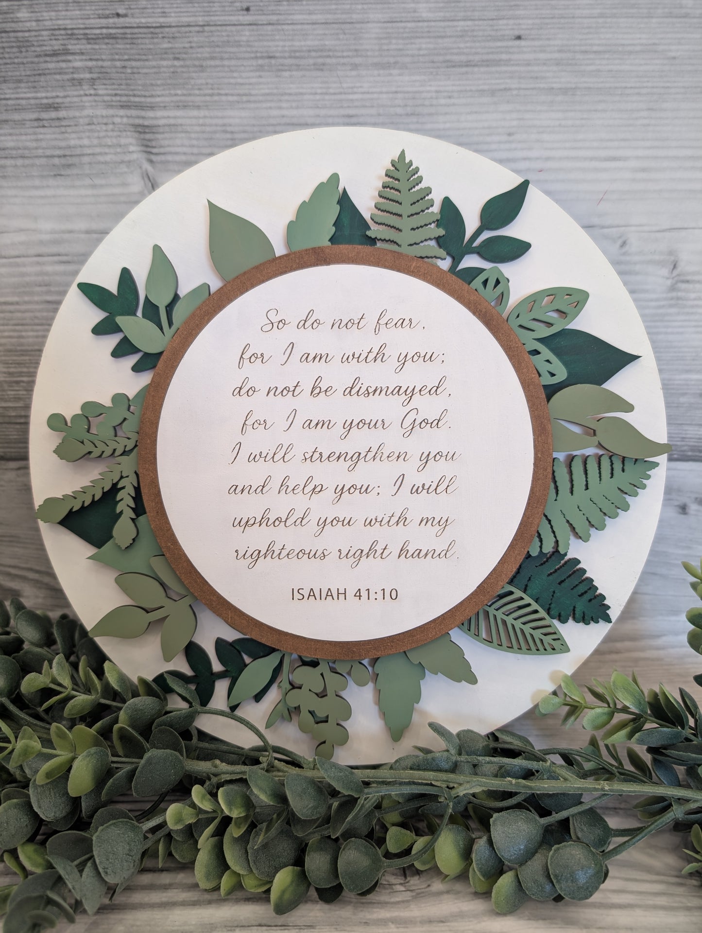 Personalized Scripture Verse Shelf Decor l Everyday Decor