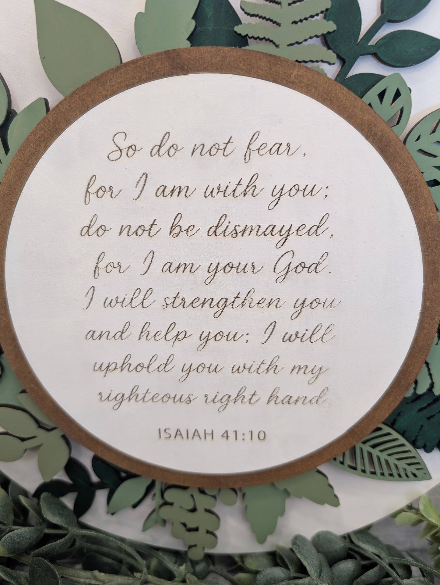 Personalized Scripture Verse Shelf Decor l Everyday Decor