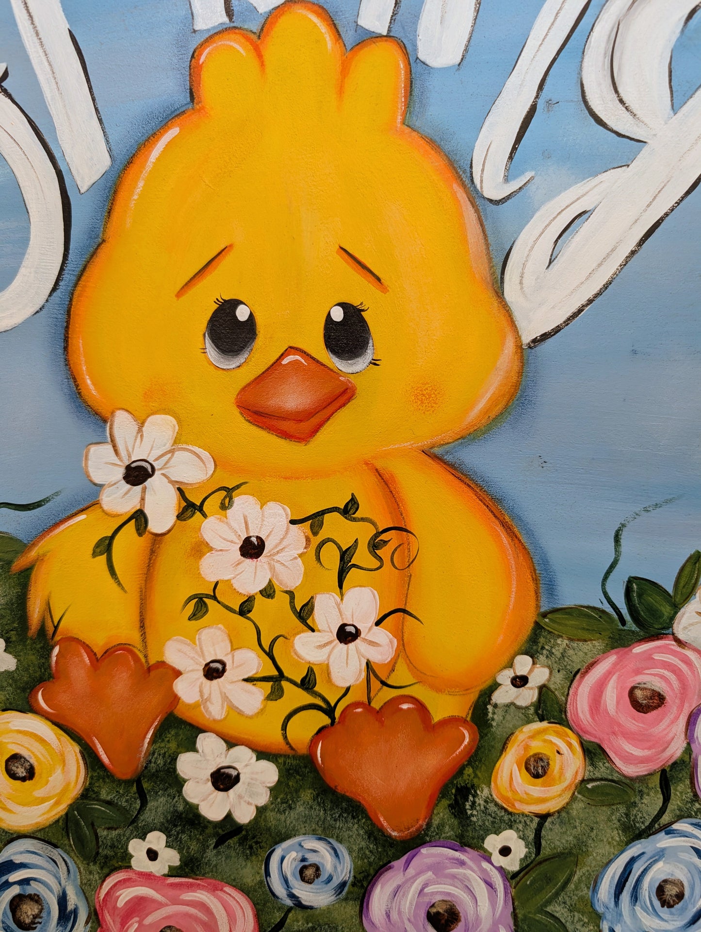 Spring Chick Artist's Collection l Spring Decor