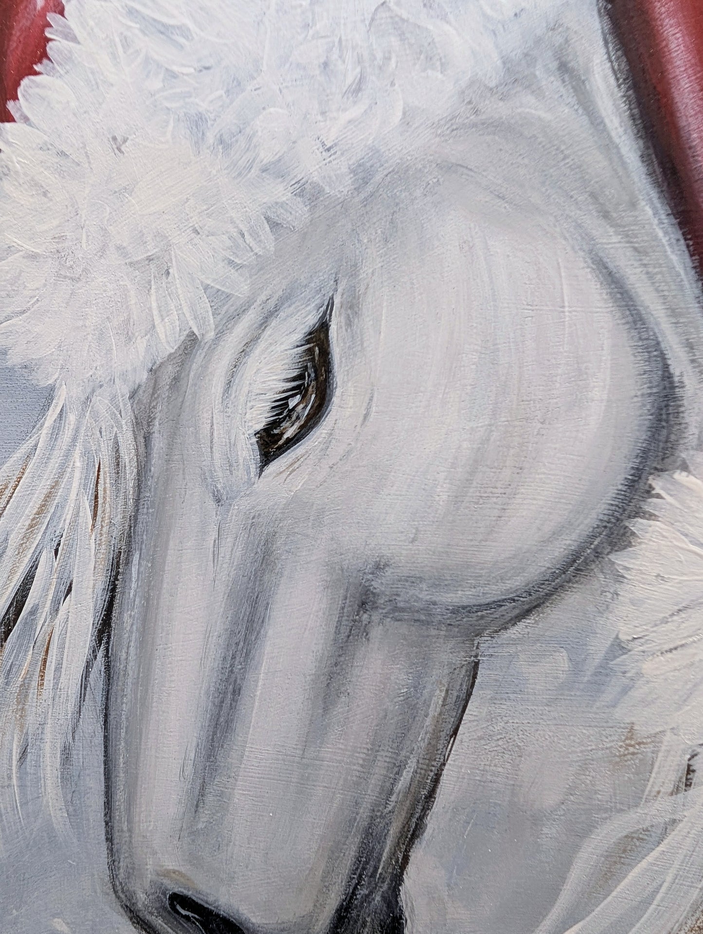 Majestic Christmas Horse Artist's Collection l Winter and Christmas Decor