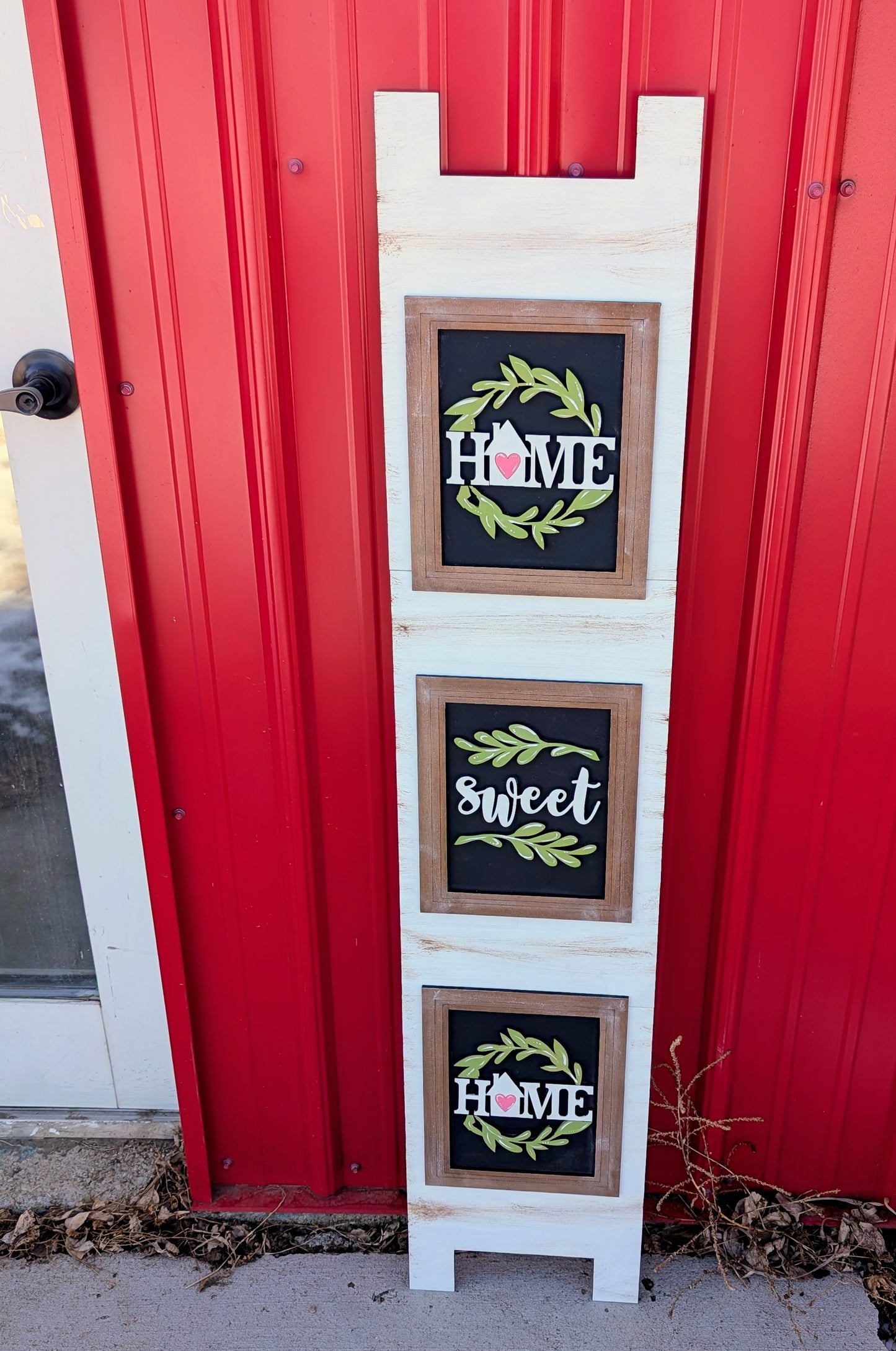 Home Sweet Home Porch Leaner l Everyday Home Decor