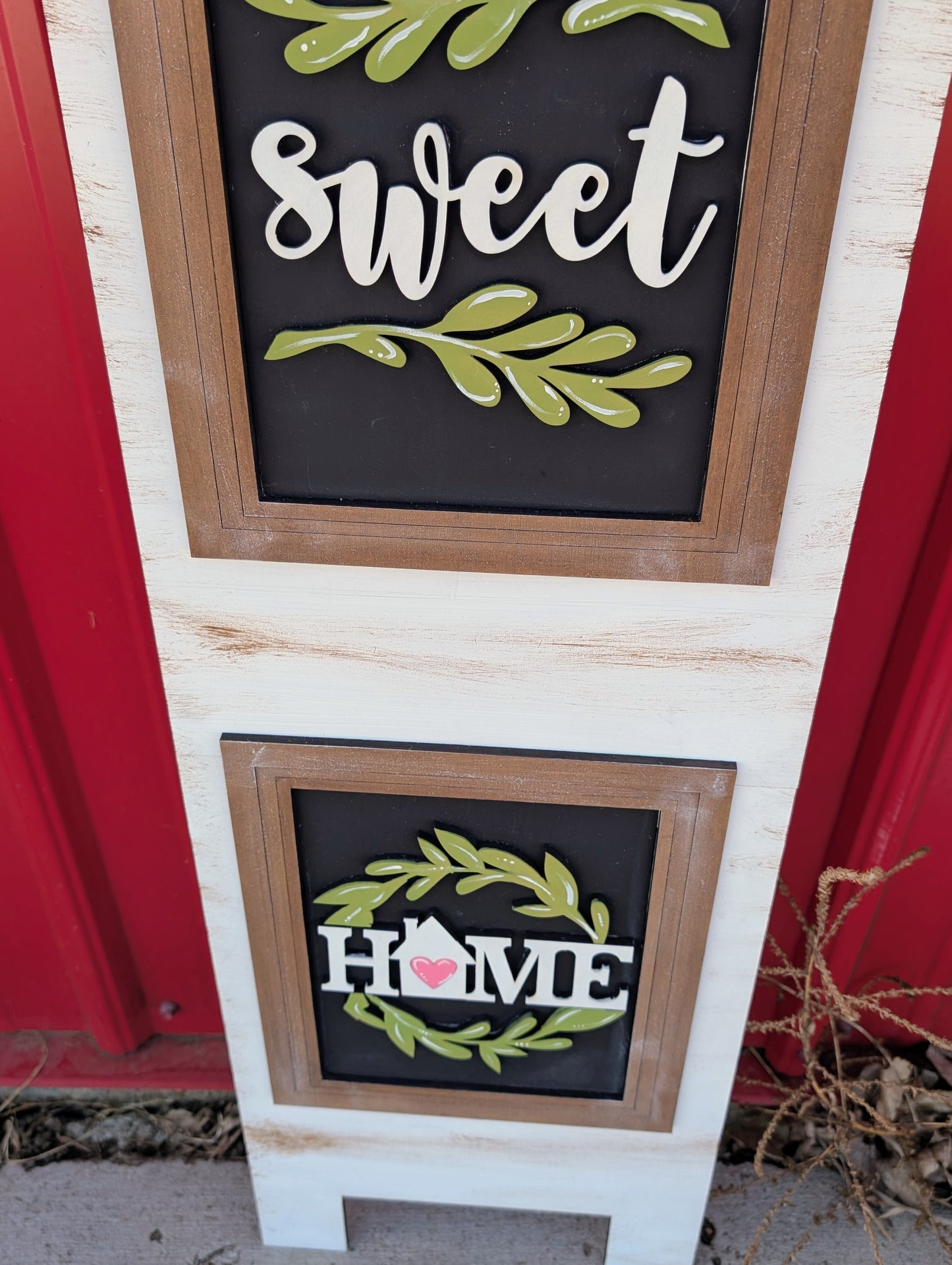 Home Sweet Home Porch Leaner l Everyday Home Decor