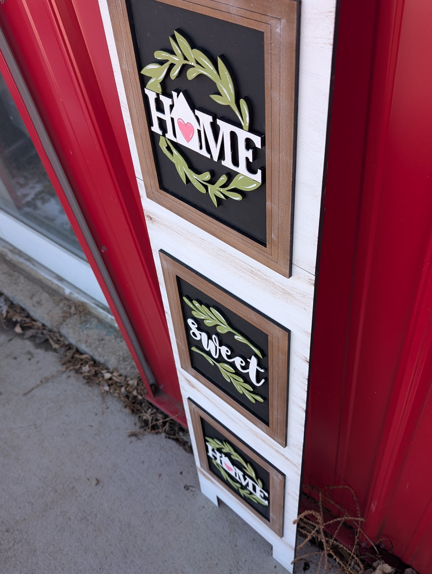 Home Sweet Home Porch Leaner l Everyday Home Decor