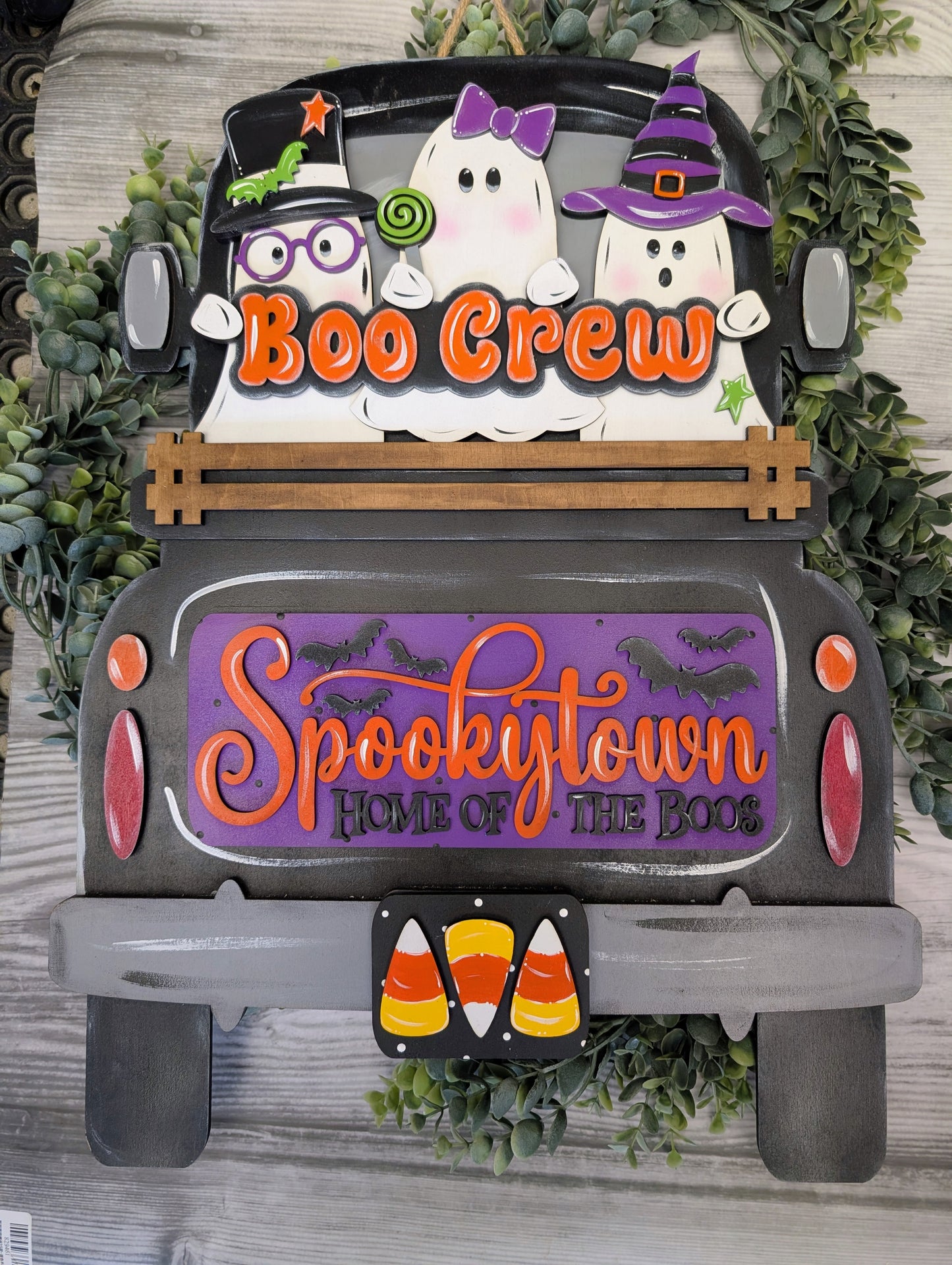 SMALL Halloween Ghost Truck Insert – Fits SMALL Famous Truck, Gnome, and House | Halloween Decor
