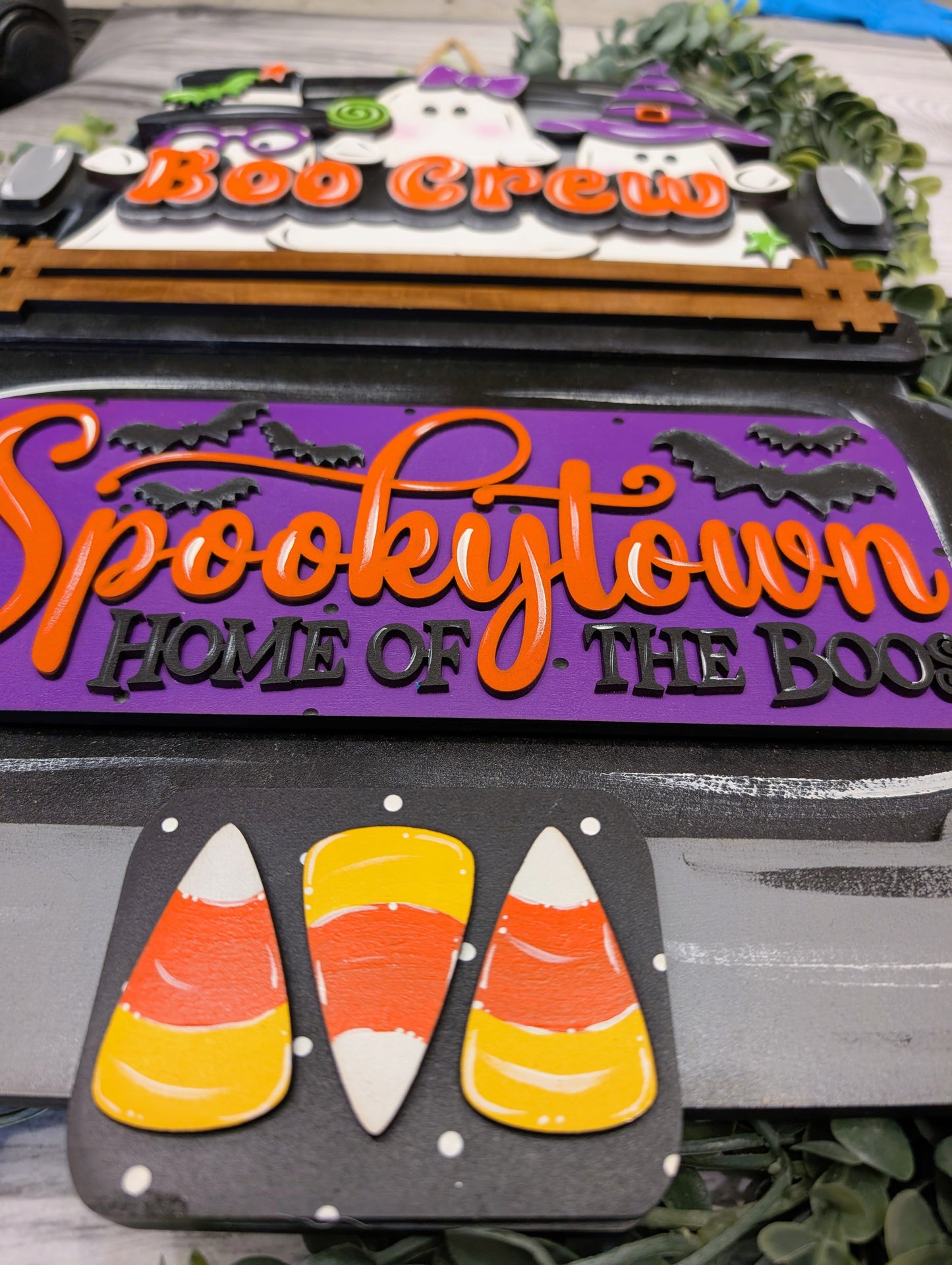 SMALL Halloween Ghost Truck Insert – Fits SMALL Famous Truck, Gnome, and House | Halloween Decor