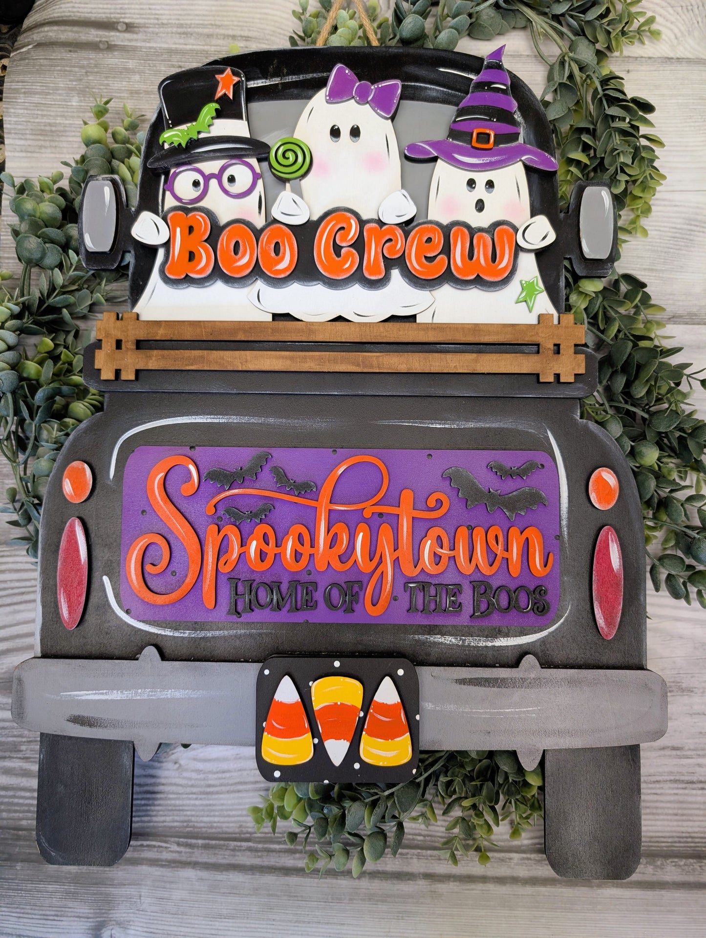 SMALL Halloween Ghost Truck Insert – Fits SMALL Famous Truck, Gnome, and House | Halloween Decor