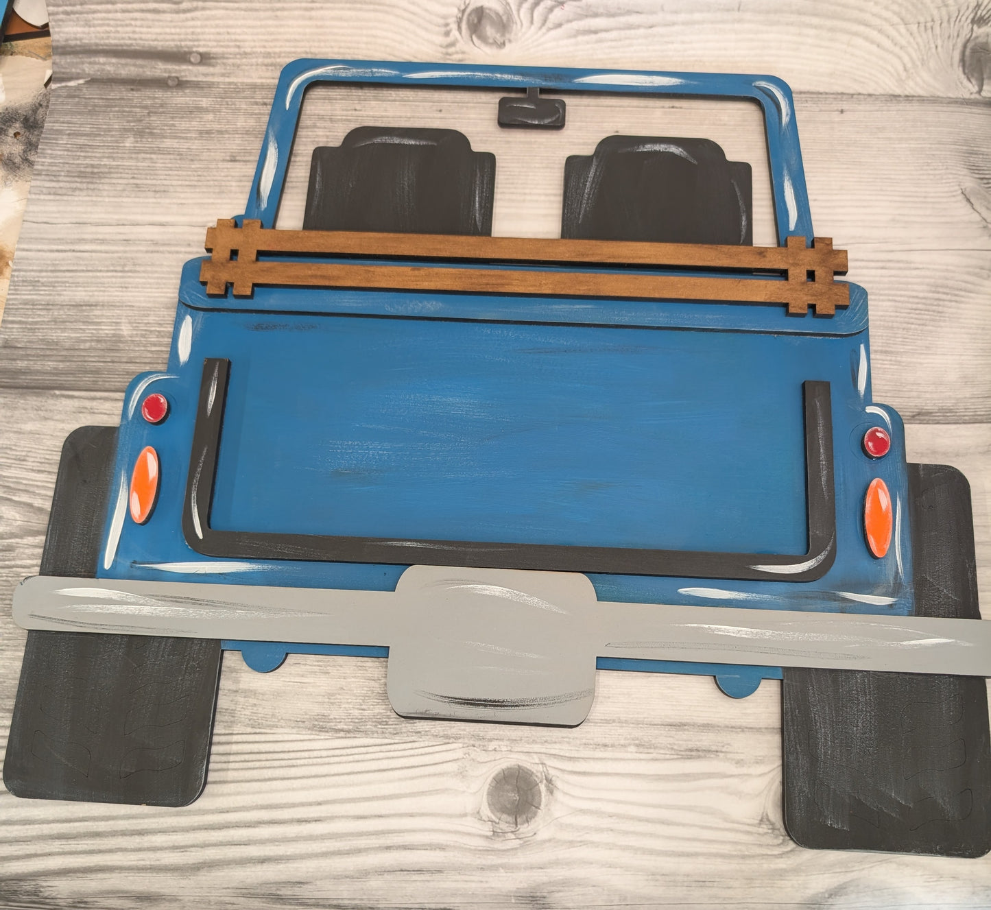 JEEP ONLY | SMALL Shelf Sitter Interchangeable Jeep | Everyday Home Decor