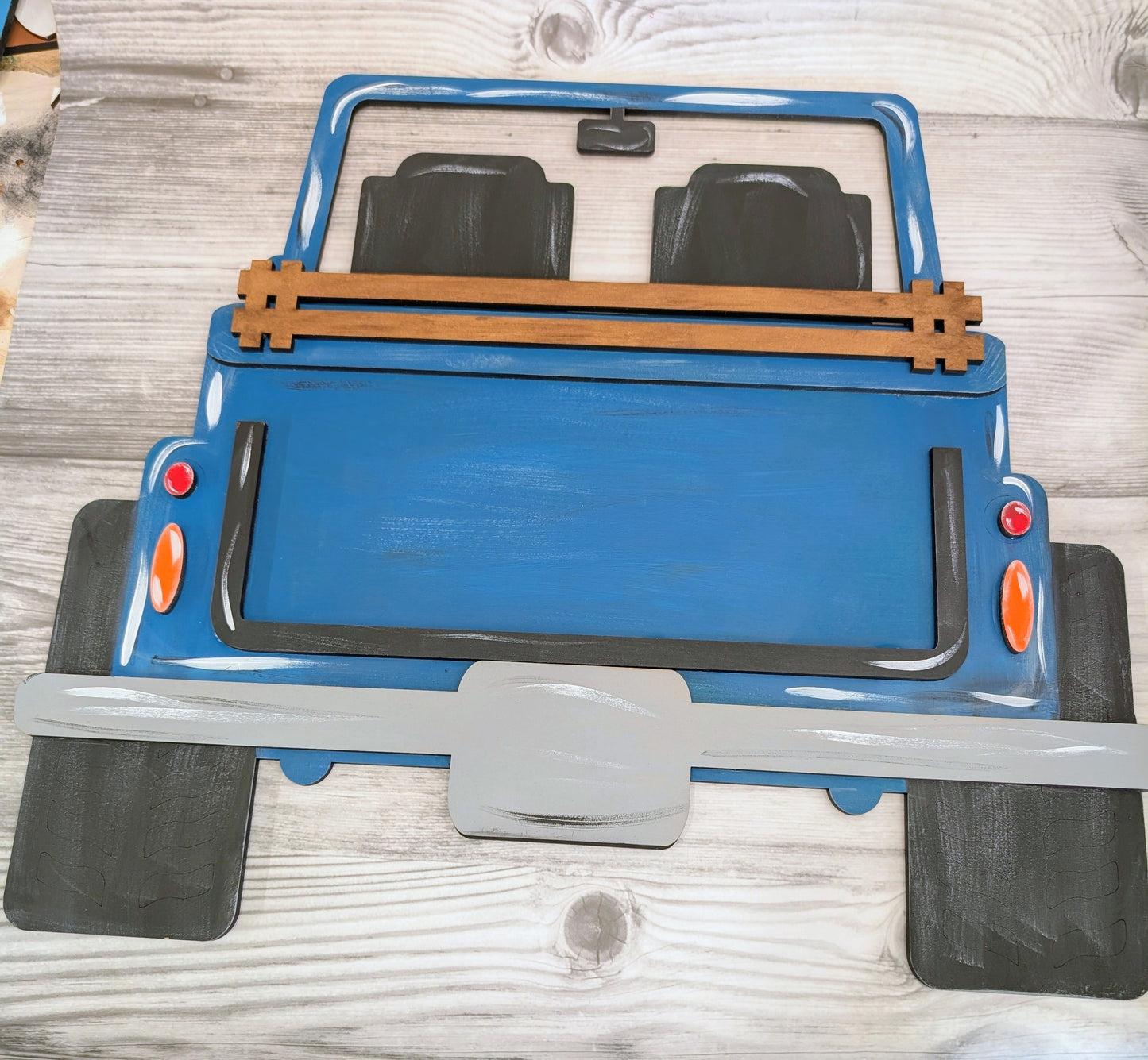 JEEP ONLY | SMALL Shelf Sitter Interchangeable Jeep | Everyday Home Decor