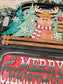 SMALL Christmas Moose Truck Insert – Fits SMALL Famous Truck, Gnome, and House | Christmas Decor
