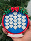 Personalized Large Family Snow Globe Ornament | 2–23 Names