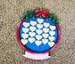 Personalized Large Family Snow Globe Ornament | 2–23 Names