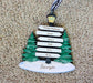 Personalized Lamppost Family Christmas Ornament | 2–8 Names