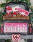 LARGE Valentine Chocolates Truck Insert