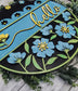 Genevieve Spring Floral Door Hanger