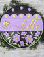 Genevieve Spring Floral Door Hanger