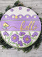 Genevieve Spring Floral Door Hanger