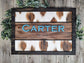 Custom Cowhide Rustic Wedding/Anniversary Gift