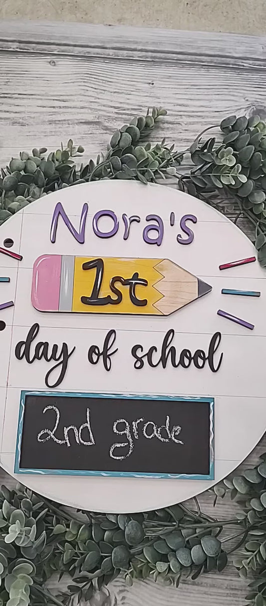 Back to School Sign