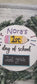 Back to School Sign
