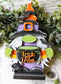 Halloween Gnomes! Self-standing, 3D hand-painted, unique Halloween/Fall gnomes. Porch fall decor. Gnome fall door hanger. Gnome shelf decor.