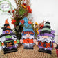 Halloween Gnomes! Self-standing, 3D hand-painted, unique Halloween/Fall gnomes. Porch fall decor. Gnome fall door hanger. Gnome shelf decor.